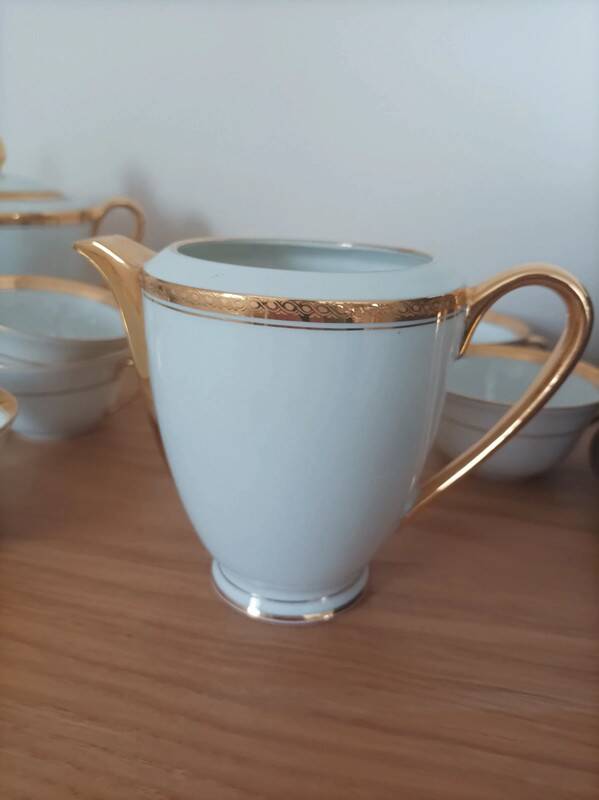 Limoges porcelain coffee service