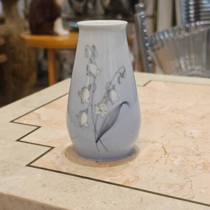 Vase soliflore vintage au muguet Bing & Grondahl Danemark - 1950