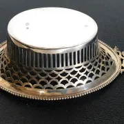 Silver bonbon basket with bows – Van Kempen, Begeer & Vos, 1934