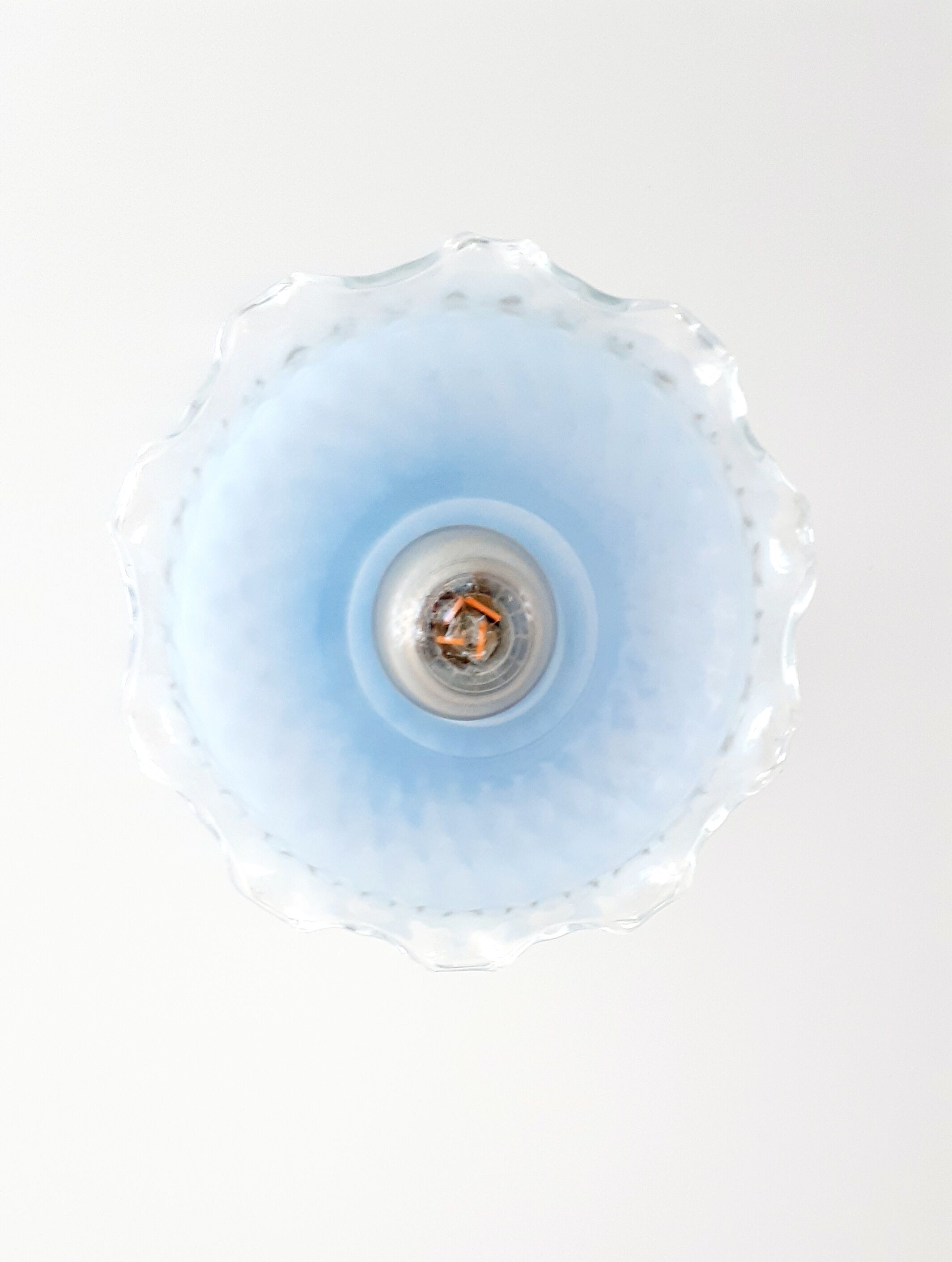 Blue vintage suspension