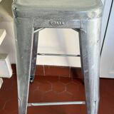 Galvanised Tolix Tabbouleh table height 75 cm original Xavier Pauchard