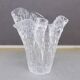 Folded glass vase 1970
