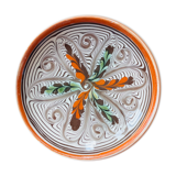 Romanian handicraft ceramic plate