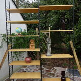 Bookshelf bookstring floor ceiling