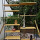 Bookshelf bookstring floor ceiling
