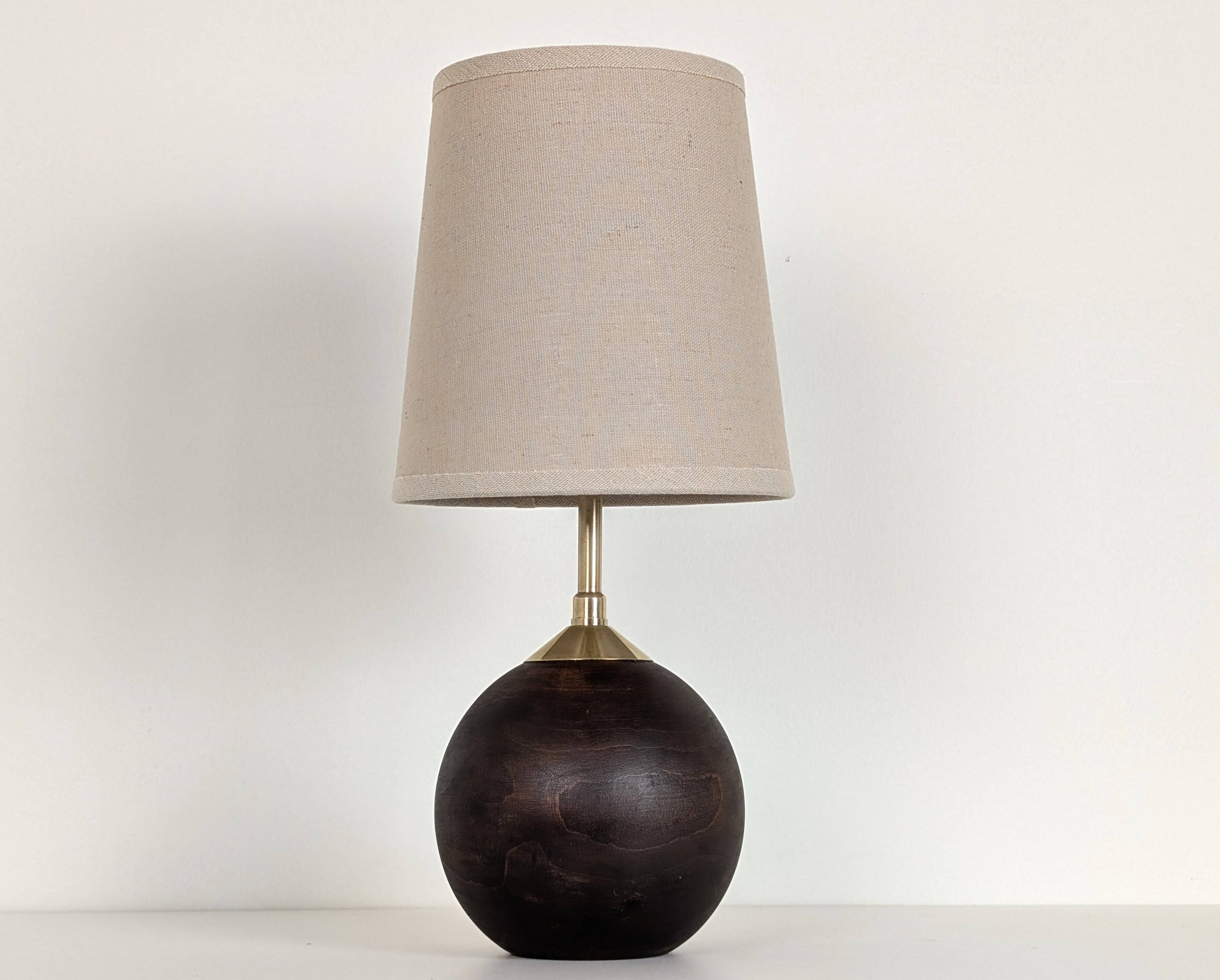 Lampe de chevet bois