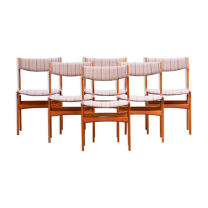Set de 6 chaises scandinave