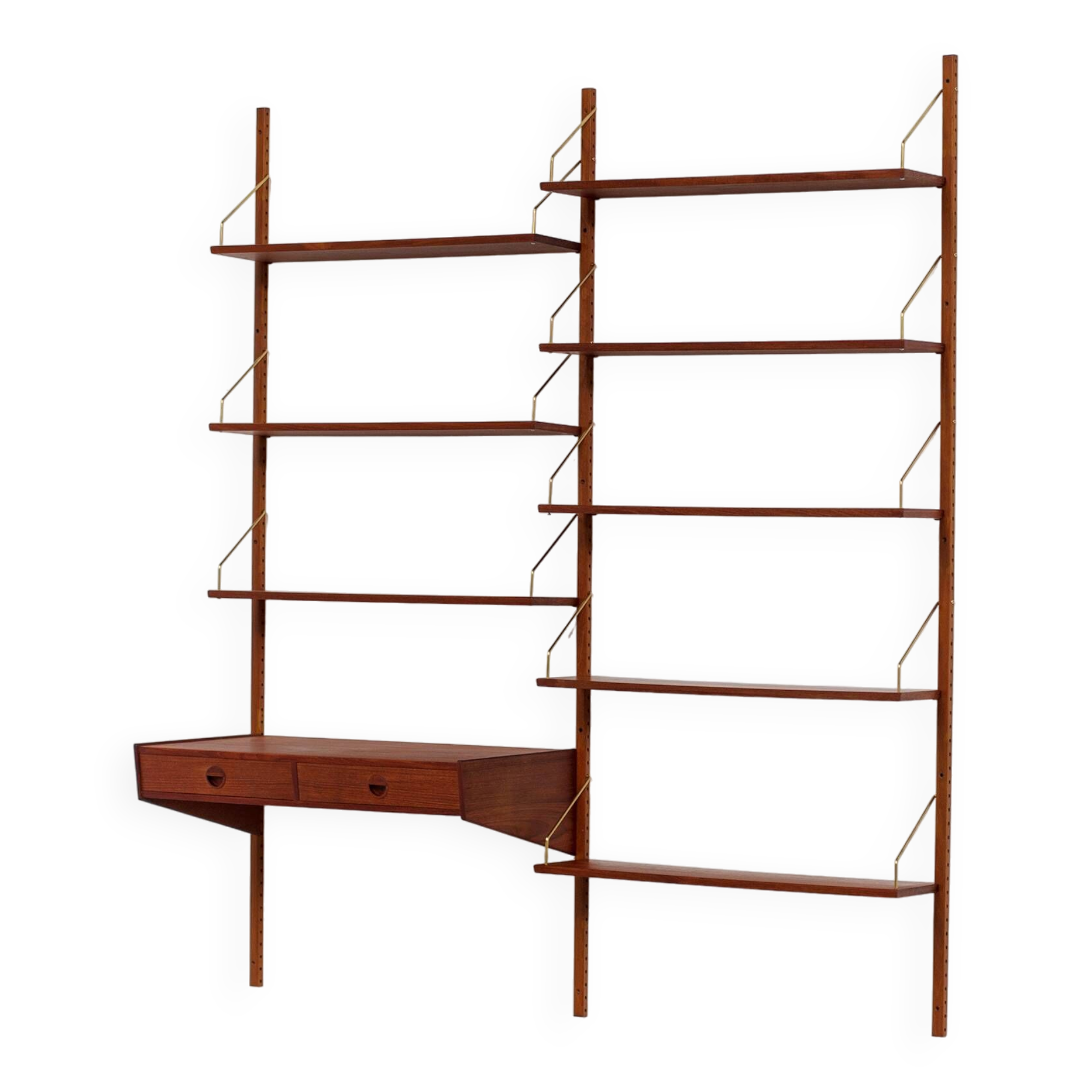 Hansen & Guldborg wall unit for HG Møbler 1960 Denmark