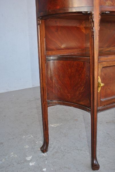 Pair of nightstands time 1900 Art nouveau