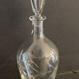 Carafe in numbered, blown and cut crystal