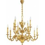 Lustre bronze 12 lumières