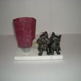 Lamp dog cat from the 40s - 50s
