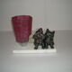 Lamp dog cat from the 40s - 50s