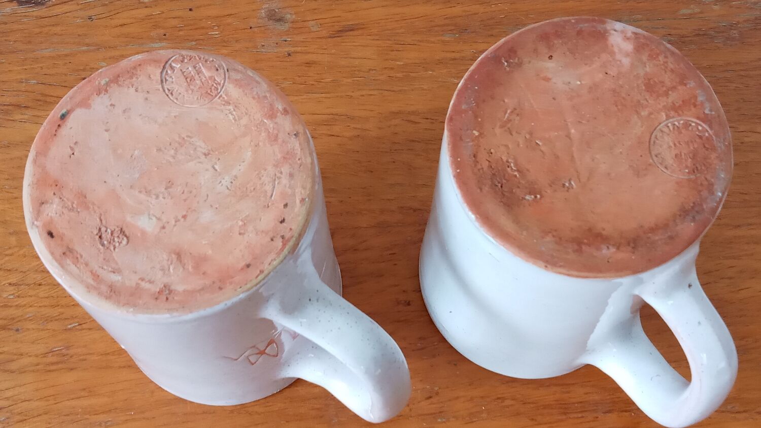 Two ceramic mugs