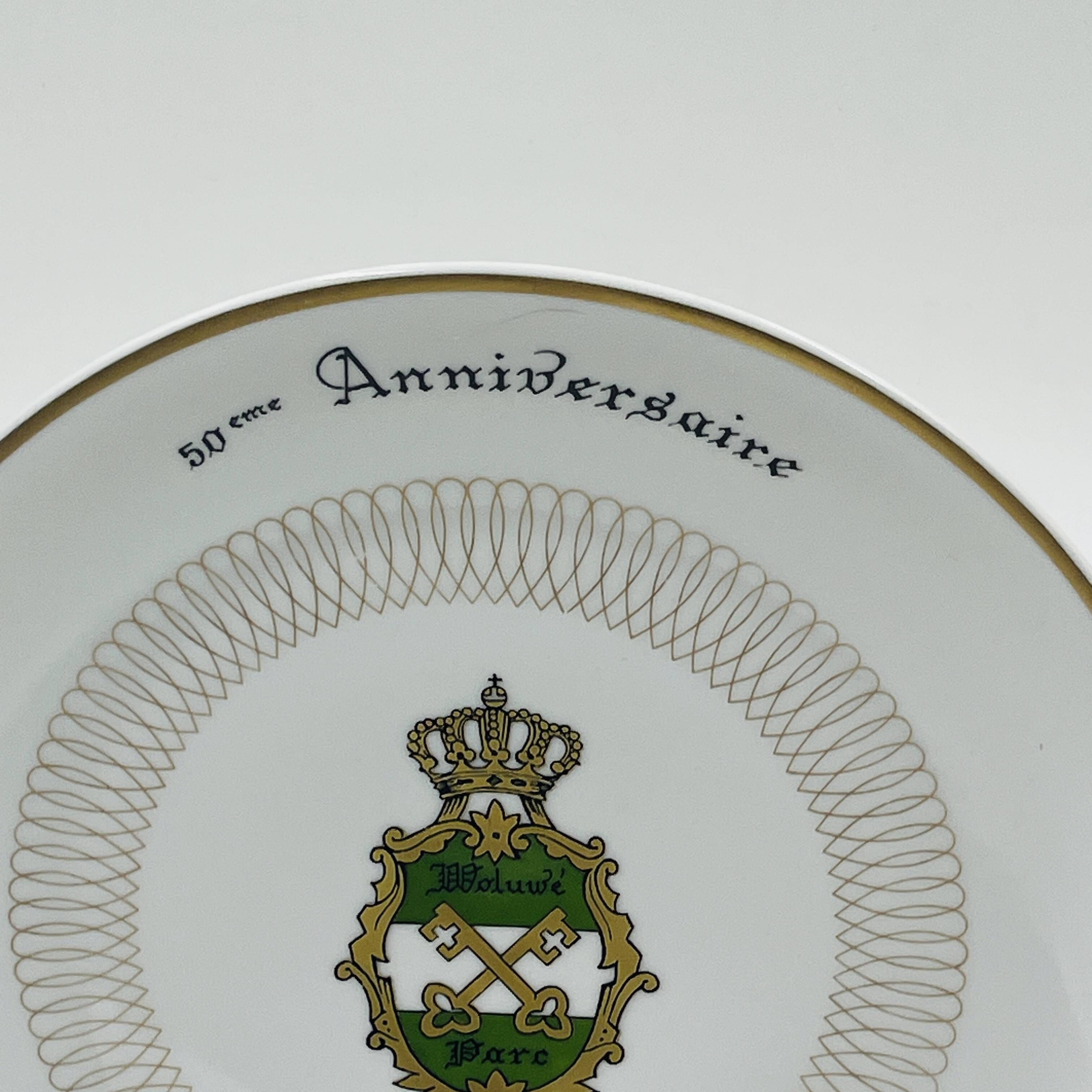 Cerabel Porcelain Plate Woluwe 1963