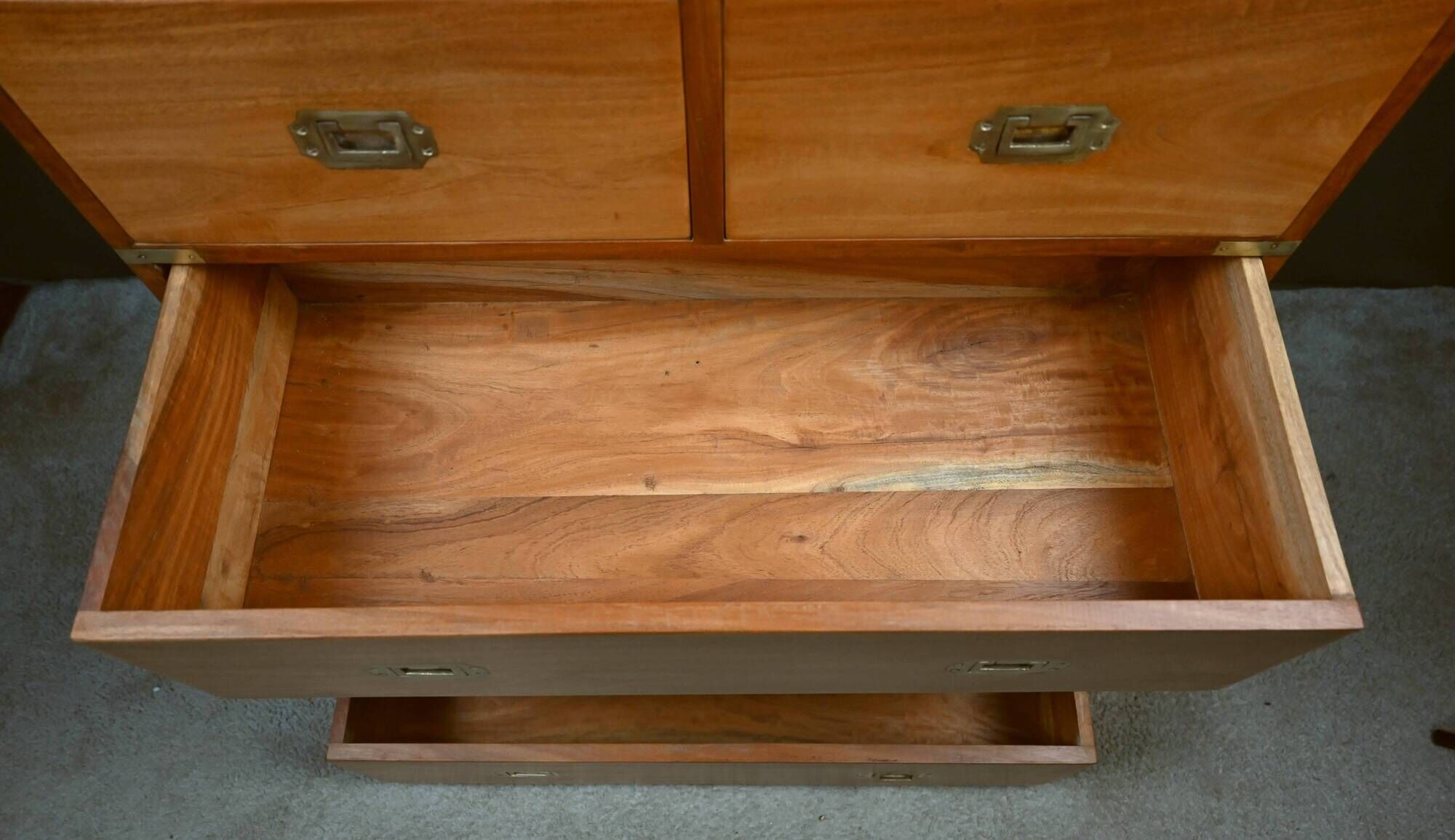 Marine Commode in Teak, India – 20th Century