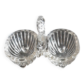 Vintage Clear Glass Salt Pepper Shaker
