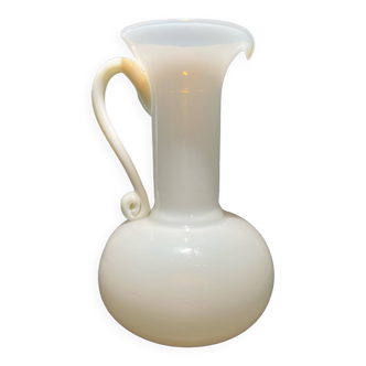 Opaline pitcher