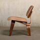 Fauteuil lounge Charles & Ray Eames LCW en noyer pour Herman Miller