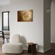 Bronze sun painting