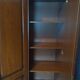 Louis Philippe style cherry wood wardrobe