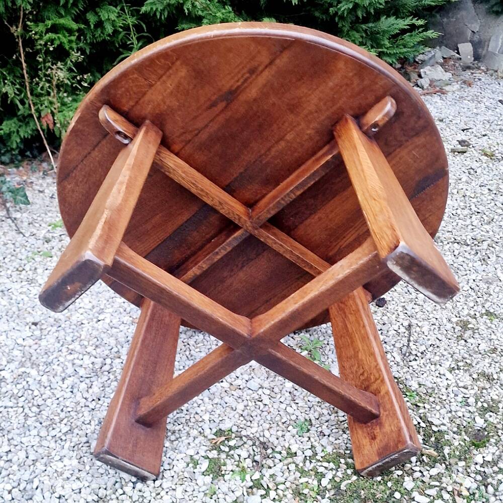 Vintage brutalist coffee table