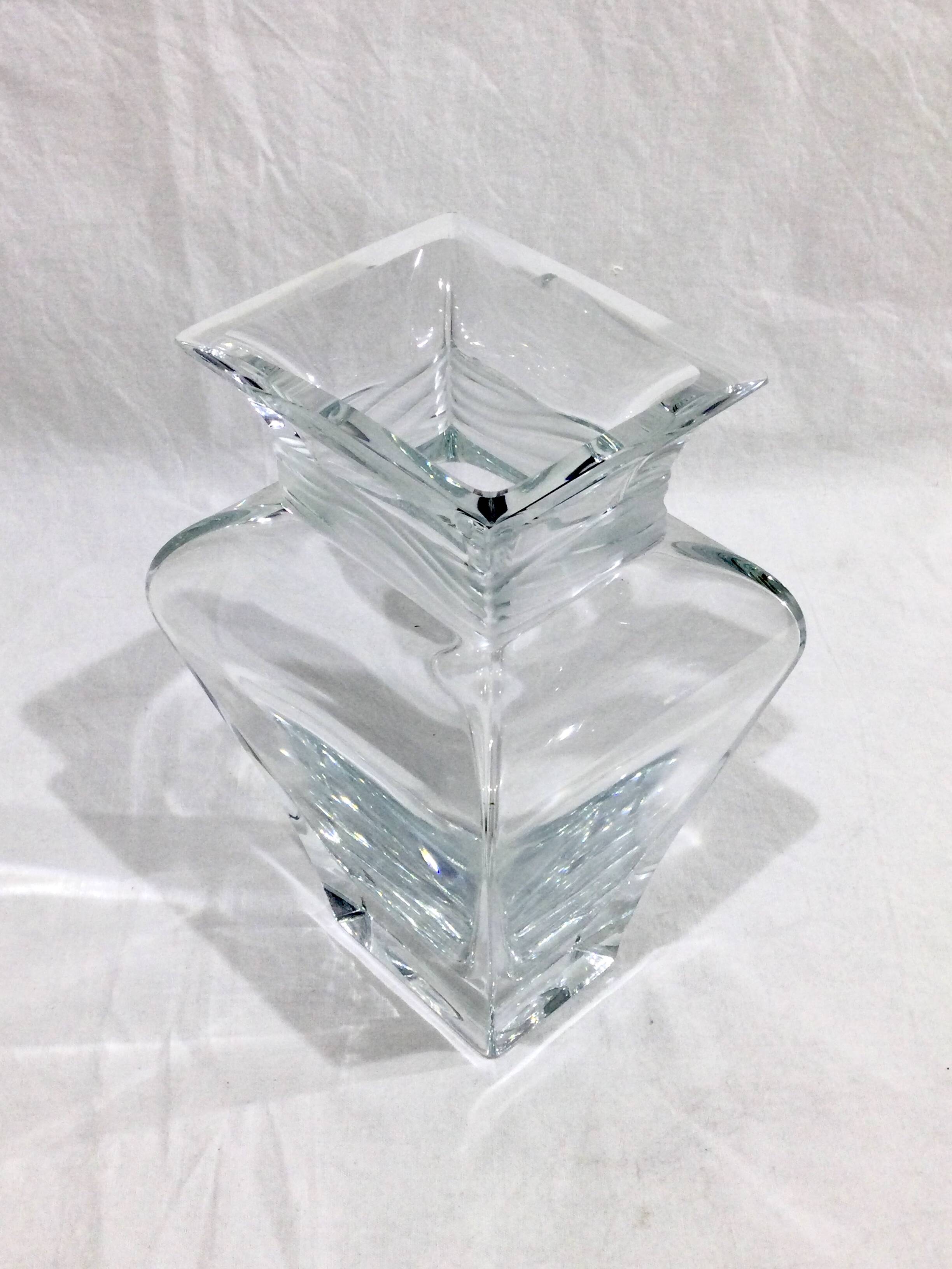 Crystal vase