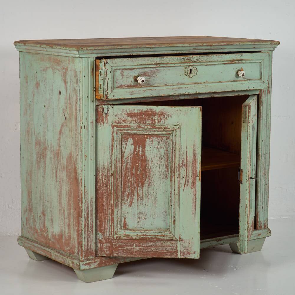 Antique solid wood sideboard, circa 1900