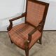 Fauteuil en Acajou Massif, époque Directoire – Début XIXe