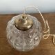 Art Deco glass pendant light