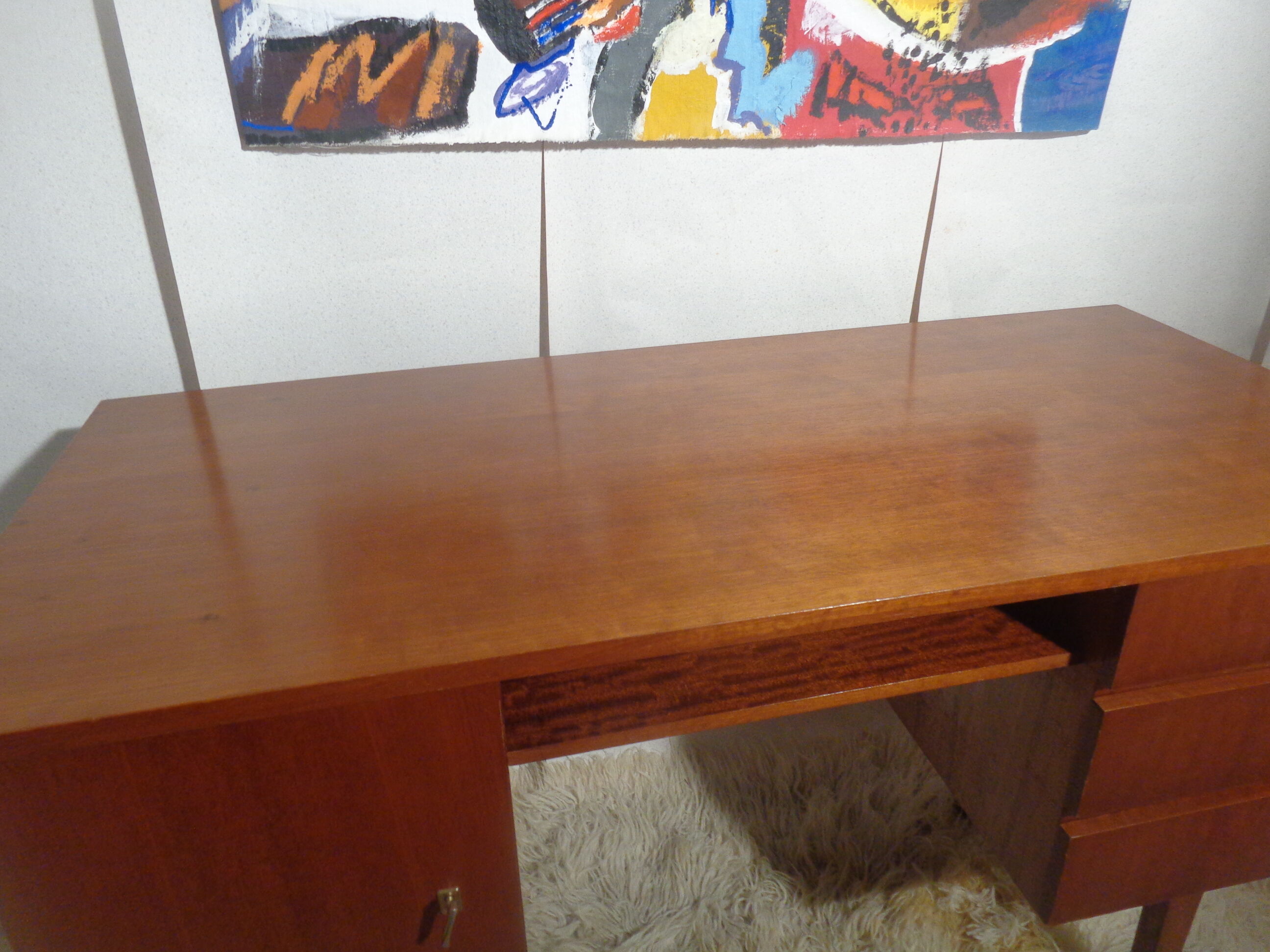 Vintage office of the 60s teak