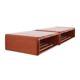 Ensemble de tables de chevet murales en bois vintage