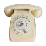 Socotel S63 beige dial phone