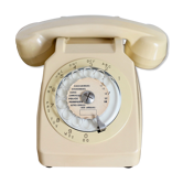 Téléphone à cadran Socotel S63 beige