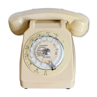 Socotel S63 beige dial phone