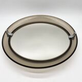 "Space Age" mirror in smoked plexiglass – 1970s