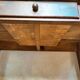 Wooden coffee table