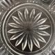 Vintage pressed glass fruit bowl