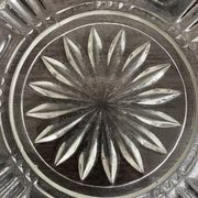 Vintage pressed glass fruit bowl