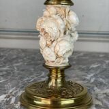 Cup in gilded bronze and ivory