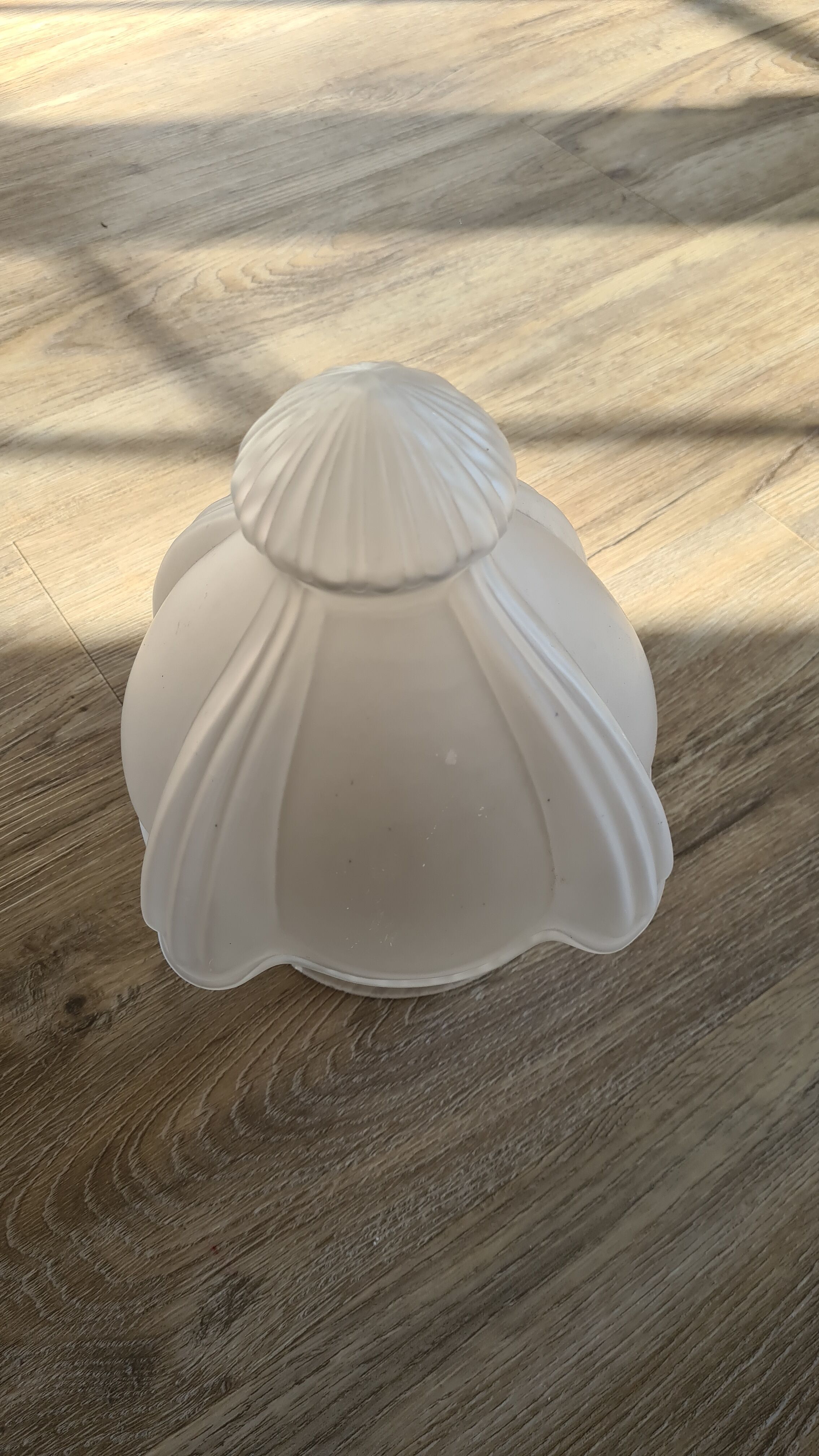 Opaline glass pendant lamp, 60-70s