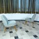 Mid-Century Club Chairs in Mohair by Wilhelm Knoll, 1950s, Set of 2