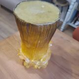 Resin vase design in Space Age style from the 1970s.