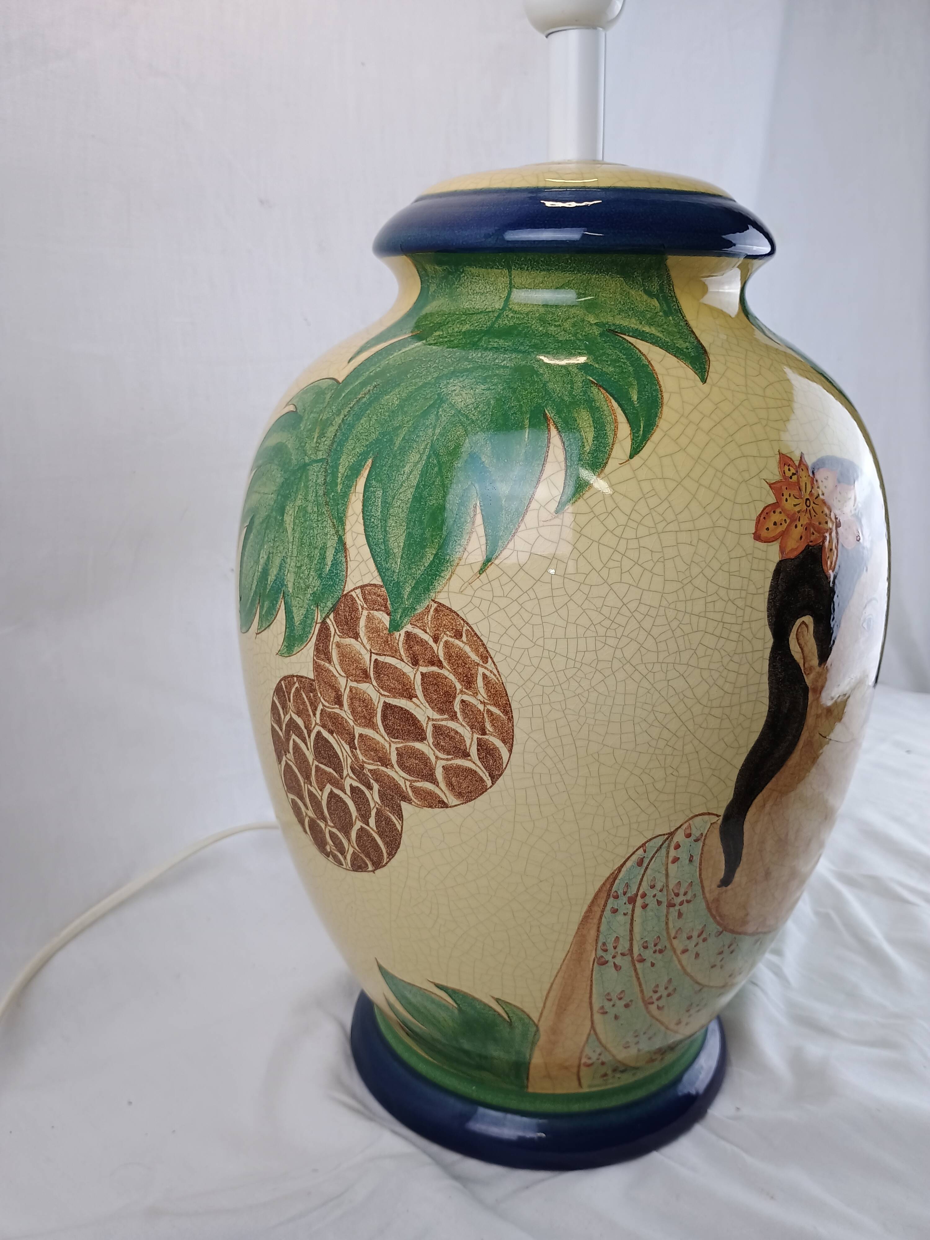 "Van Gogh" lamp signed Louis Drimmer, French design from the 1970s.