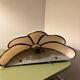 Vintage glass wall lamp