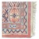 Handmade oriental rug in wool. 1950
