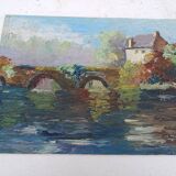 Oil on Panels 19th by F.Castet
