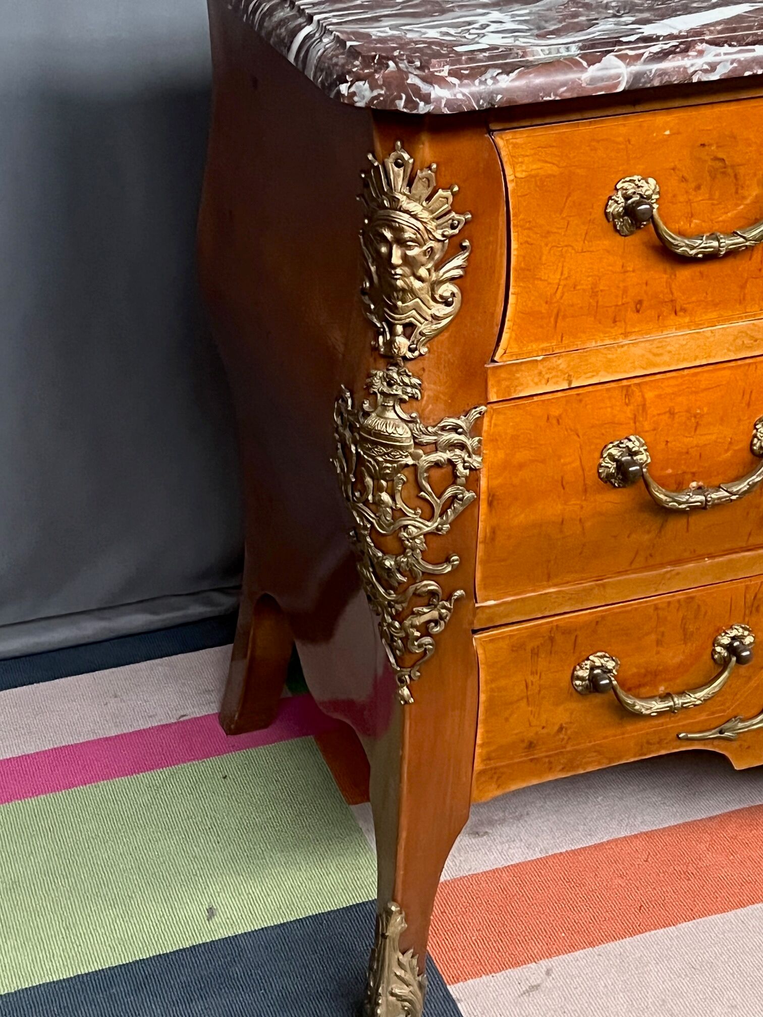 Louis XV style chest of drawers