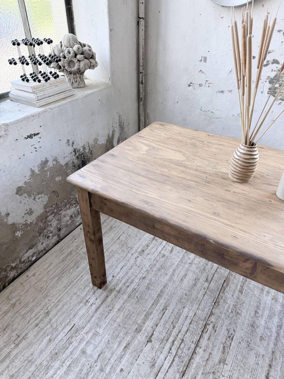 Farm table in pine 1950 250cm