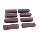 8 wooden knife holders